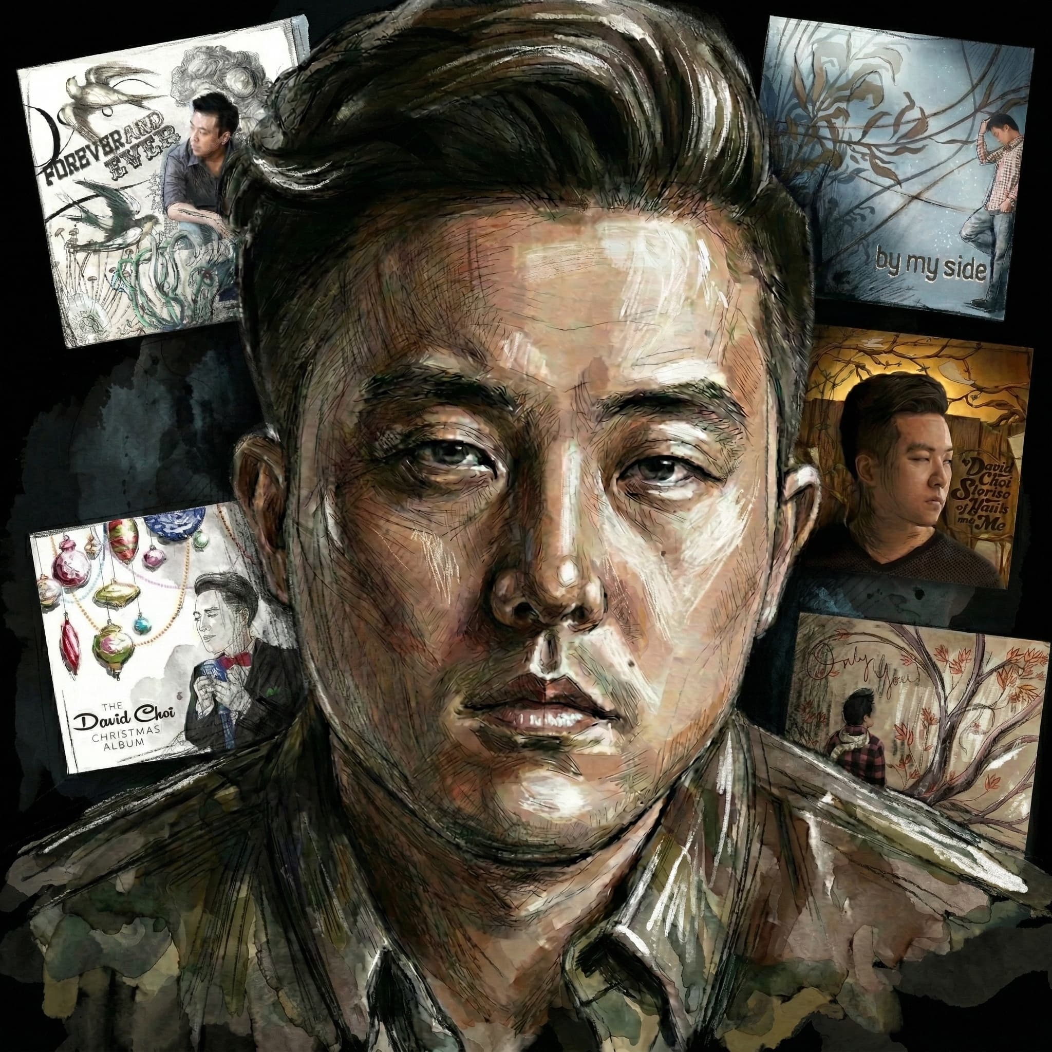 David Choi — painted portrait